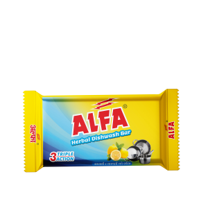 ALFA HERBAL DISHWASH BAR 75 GM