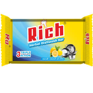 RICH HERBAL DISHWASH BAR 150 GM